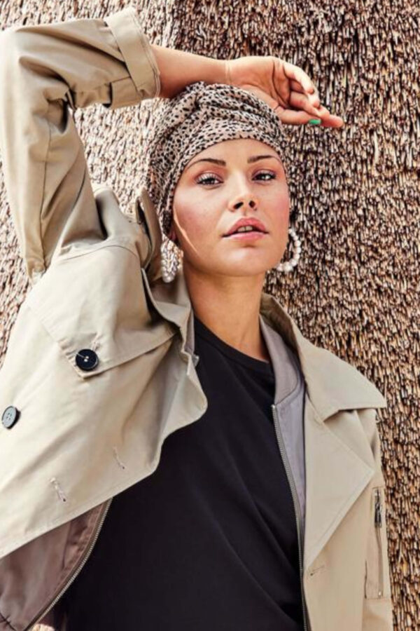 HocAlva Turban Leopard Sparks - Christine headwear